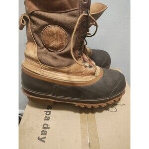 LACROSSE Fiberglass Shank Winter Snow Work Boots Removable Liner USA MADE Size 9